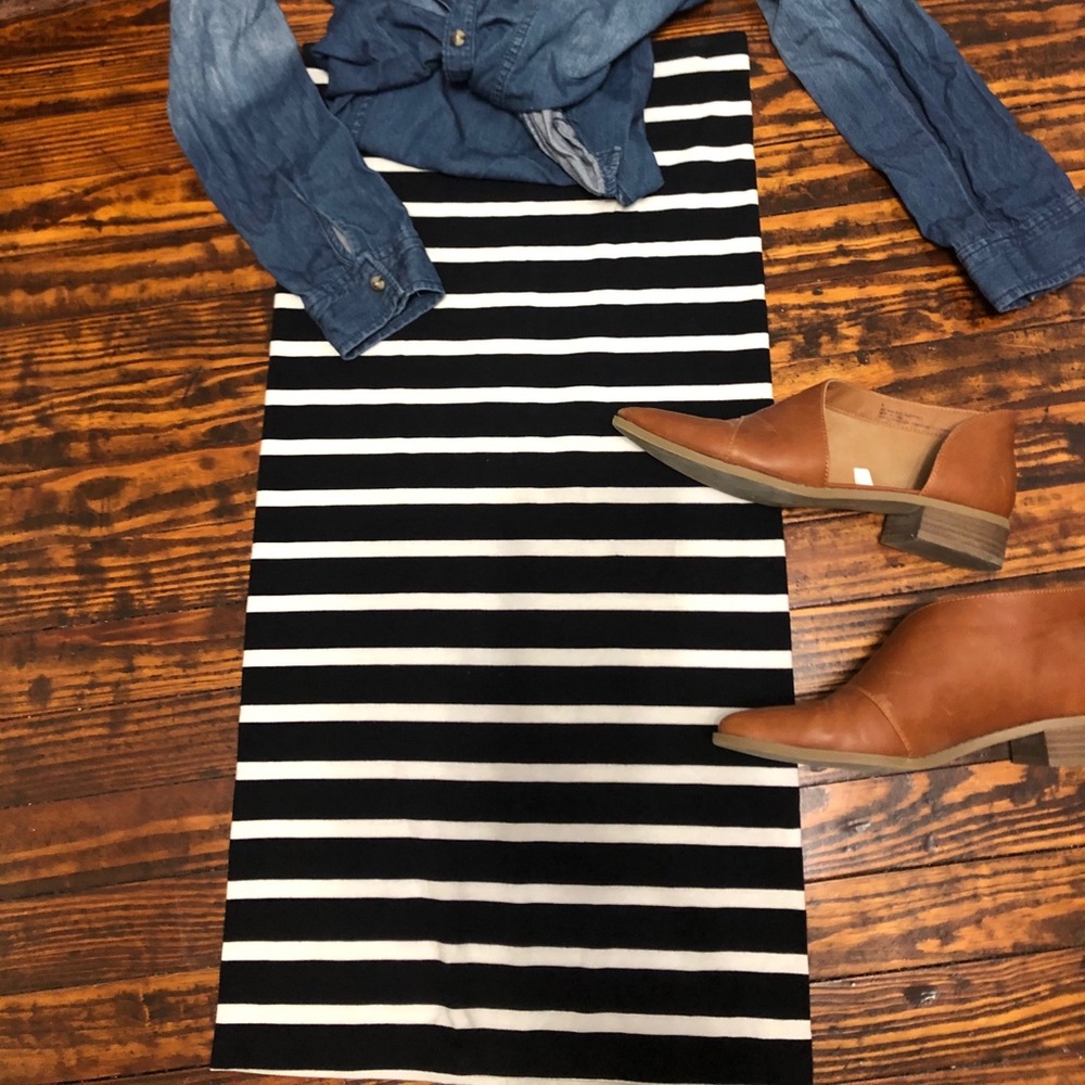 Stripped tube dress or skirt